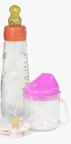 Pomůcky na krmení, lahve, dudlíky