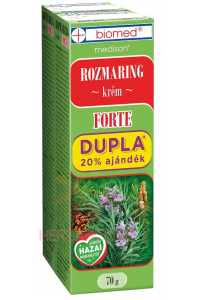 Biomed Rozmarýnový krém Forte (2x70g) Obrázek pro Biomed Rozmarýnový krém Forte (2x70g)