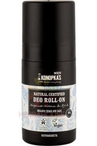 Dr. Konopkas Men Natural Certified Deo roll-on (50ml) Obrázek pro Dr. Konopkas Men Natural Certified Deo roll-on (50ml)