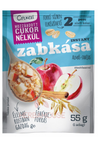 Cornexi Ovesná kaše jablečno skořicová bez cukru se sladidlem (65g) Obrázek pro Cornexi Ovesná kaše jablečno skořicová bez cukru se sladidlem (65g)