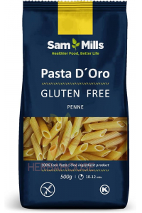Sam Mills Pasta d´Oro Bezlepkové těstoviny penne (500g) Obrázek pro Sam Mills Pasta d´Oro Bezlepkové těstoviny penne (500g)