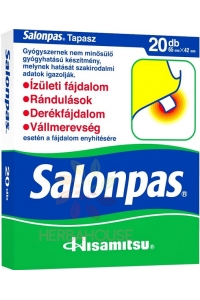 Hisamitsu Salonpas náplast (20ks) Obrázek pro Hisamitsu Salonpas náplast (20ks)