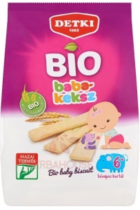 Detki Bio Dětské sušenky (150g) Obrázek pro Detki Bio Dětské sušenky (150g)