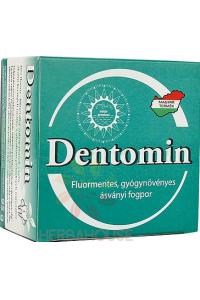 Geoproduct Dentomin Přírodní minerální zubní prášek s mátou bez fluoru (95g) Obrázek pro Geoproduct Dentomin Přírodní minerální zubní prášek s mátou bez fluoru (95g)