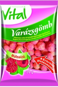 Vital Bezlepkové kukuřičné kuličky s malinovou příchutí se sladidlem (20g) Obrázek pro Vital Bezlepkové kukuřičné kuličky s malinovou příchutí se sladidlem (20g)