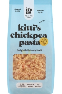 It´s us Kittis Bezlepkové Cizrnová těstoviny fusilli (250g) Obrázek pro It´s us Kittis Bezlepkové Cizrnová těstoviny fusilli (250g)
