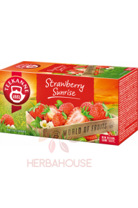Teekanne Strawberry Sunrise ovocno-bylinný čaj jahody (20ks) Obrázek pro Teekanne Strawberry Sunrise ovocno-bylinný čaj jahody (20ks)