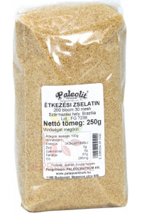 Paleolit Želatina čirá potravinářská 200 bloom hovězí (250g) Obrázek pro Paleolit Želatina čirá potravinářská 200 bloom hovězí (250g)