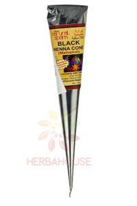 Classic Henna Klasická přírodní tělová barva henna nálevka - černá barva (25g) Obrázek pro Classic Henna Klasická přírodní tělová barva henna nálevka - černá barva (25g)